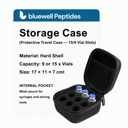 Peptide Storage Case UK | 9 & 15 Vial Protective Travel Case – Bluewell Peptides
