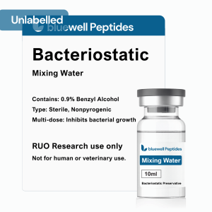Bacteriostatic Mixing Water 10ml unlabelled – High-Purity Research Peptide by Bluewell Peptides, COA Verified