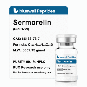 Sermorelin (GRF 1-29) 5mg UK | GHRH Research Peptide – Bluewell Peptides