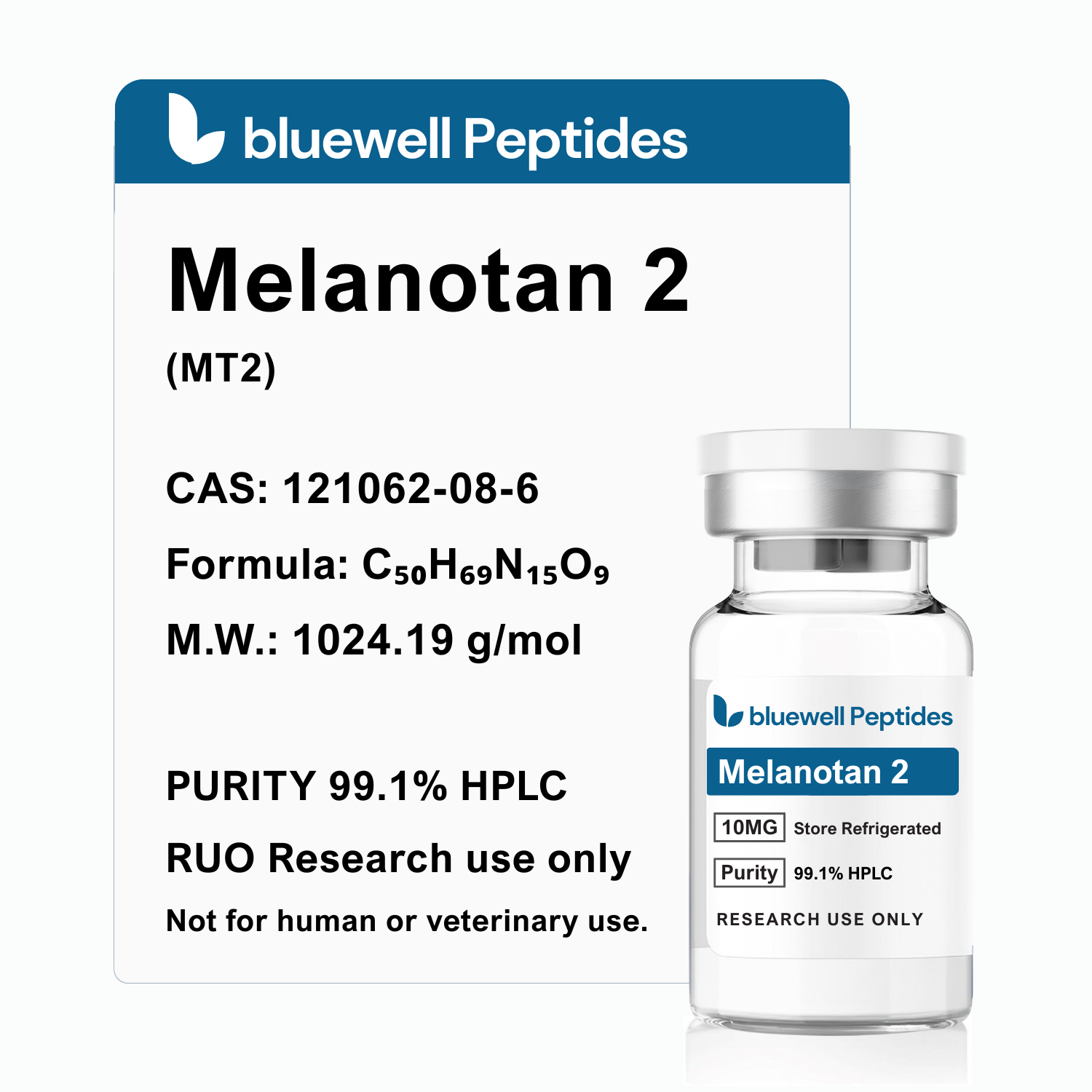 Melanotan 2 (MT2) 10mg UK | Tanning Research Peptide – Bluewell Peptides