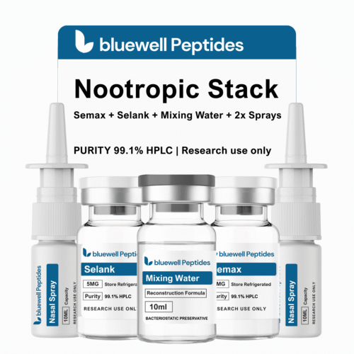 Semax 5mg + Selank 5mg UK | Cognitive Research Peptide Stack – Bluewell Peptides