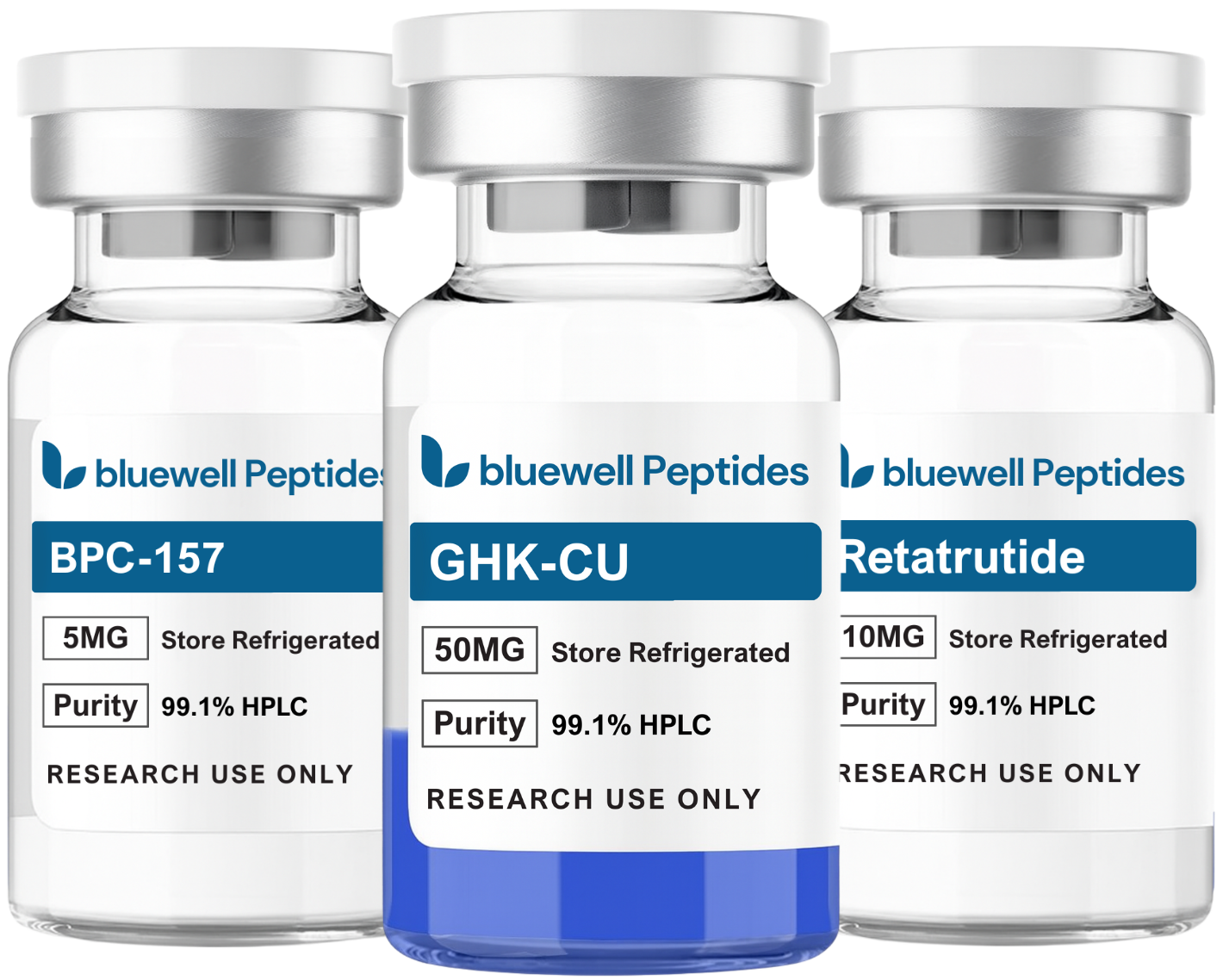 Bluewell Peptides vials