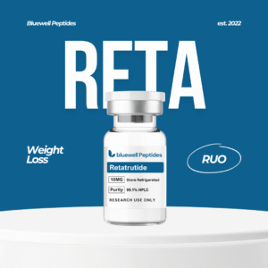 Retatrutide peptide vial – premium research-grade peptides from Bluewell Peptides