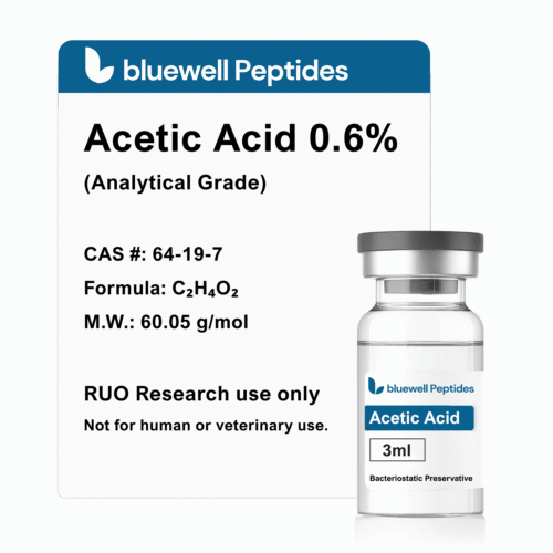 Acetic Acid 3ml – High-Purity Research Peptides by Bluewell Peptides, High Purity, COA Tested