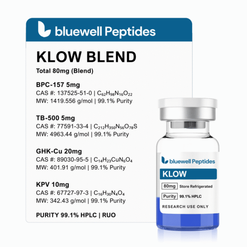 KLOW BLEND Research Peptides by Bluewell Peptides, High Purity, COA Tested