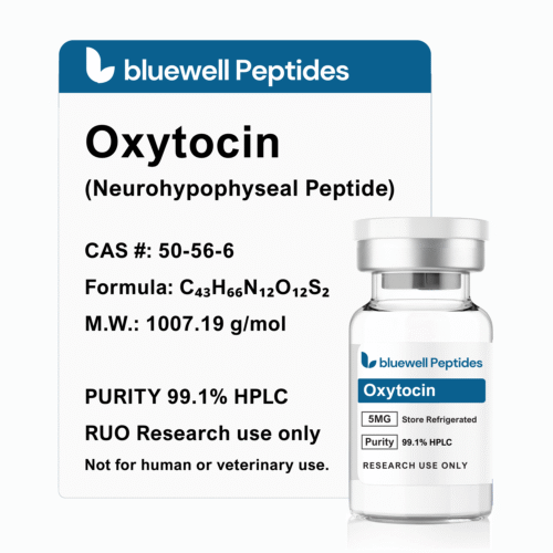Oxytocin 5mg – High-Purity Research Peptides by Bluewell Peptides, High Purity, COA Tested