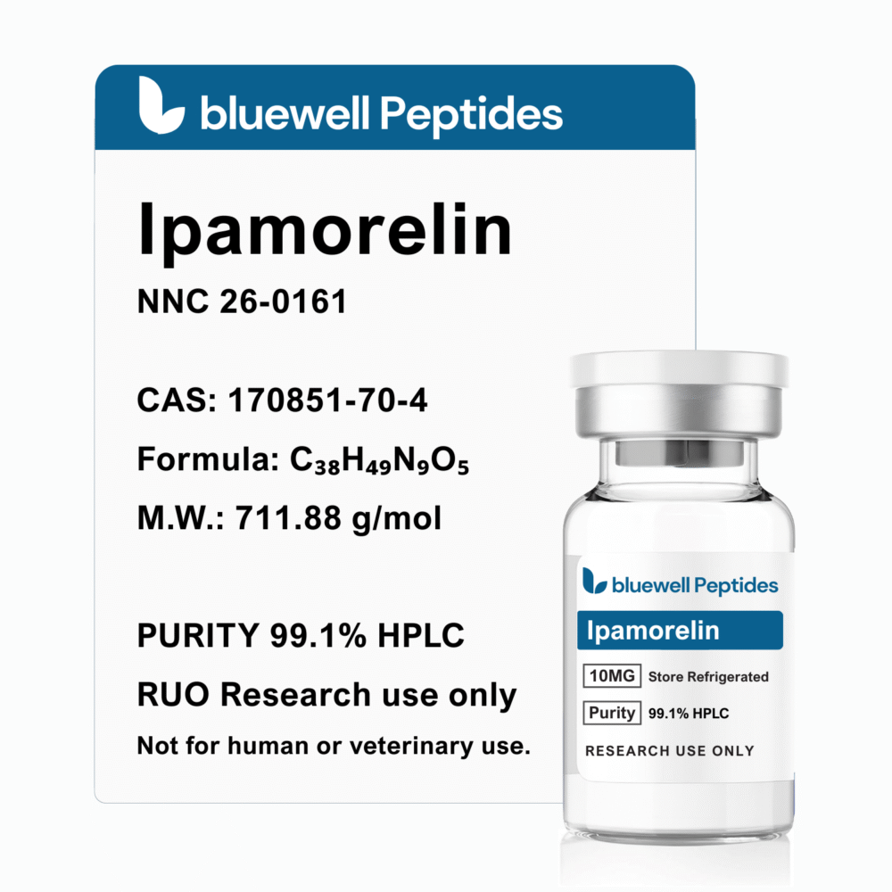 Ipamorelin 10mg UK | GH Secretagogue Research Peptide – Bluewell Peptides