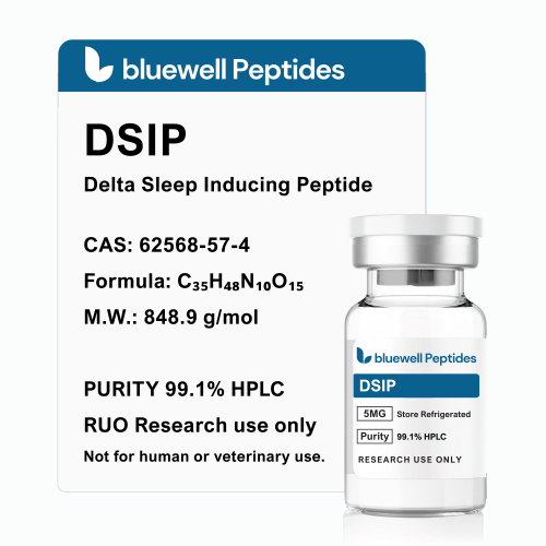 DSIP 5mg Peptide – High-Purity Research Peptide by Bluewell Peptides, COA Verified