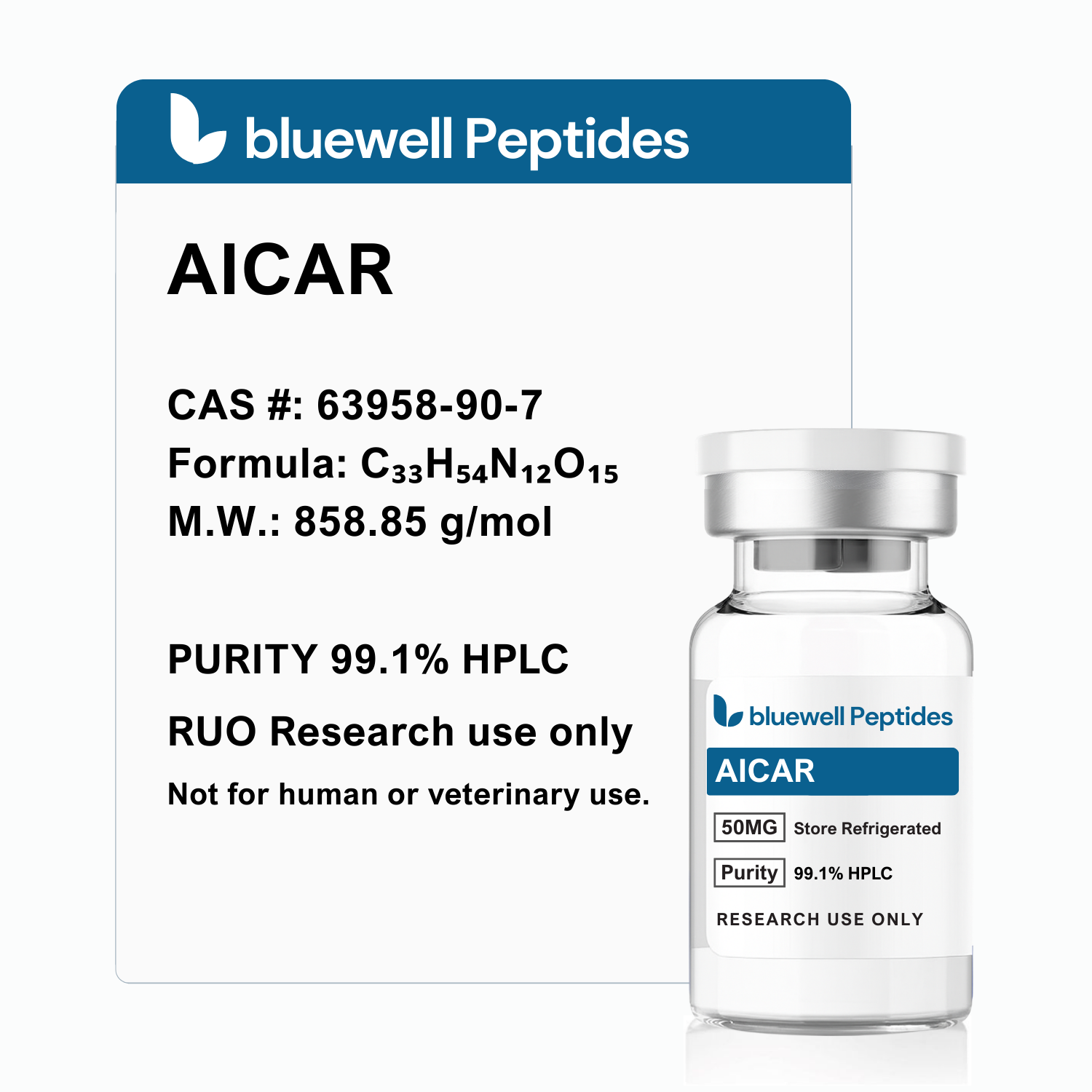 AICAR 50mg Peptide | Bluewell Peptides