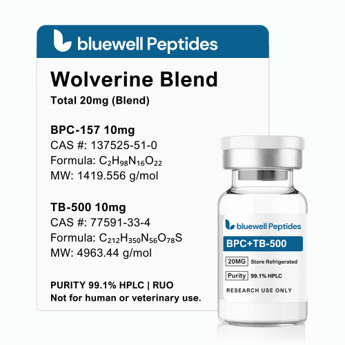 how much bac water do i add to 10mg semaglutide BPC-157 + TB-500 20mg Blend