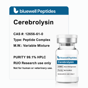 Cerebrolysin 60MG PEPTIDE High-Purity Research Peptide by Bluewell Peptides, COA Verified, Vial Image Cerebrolysin 60MG PEPTIDE High-Purity Research Peptide by Bluewell Peptides, COA Verified, Vial Image