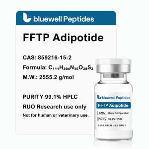 FFTP Adipotide 5MG PEPTIDE High-Purity Research Peptide by Bluewell Peptides, COA Verified, Vial Image