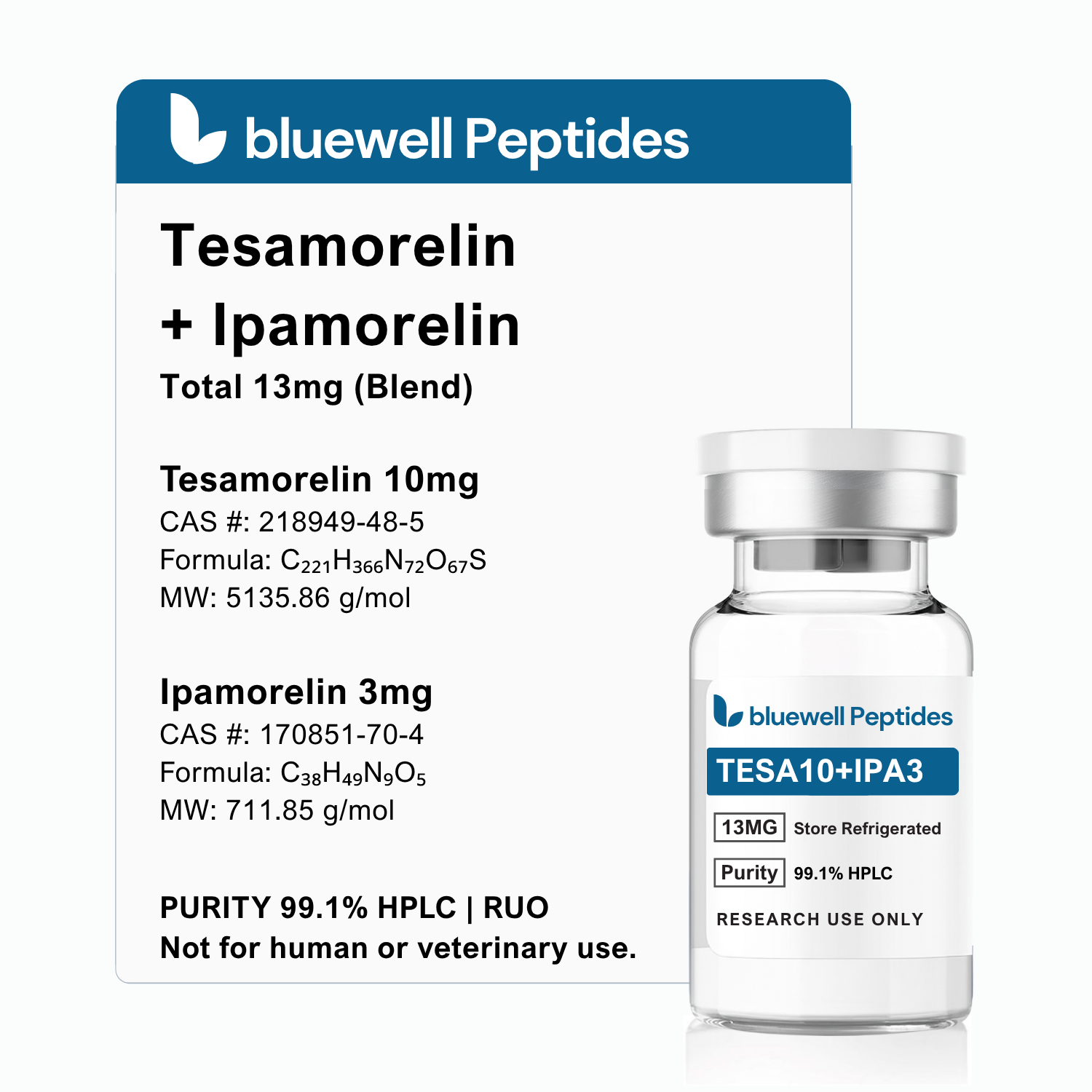 tesamorelin ipamorelin blend peptide clinical trials combination dosage bodybuilding or vs Ipamorelin: Benefits, Differences, and How to Tesamorelin + Ipamorelin - Research