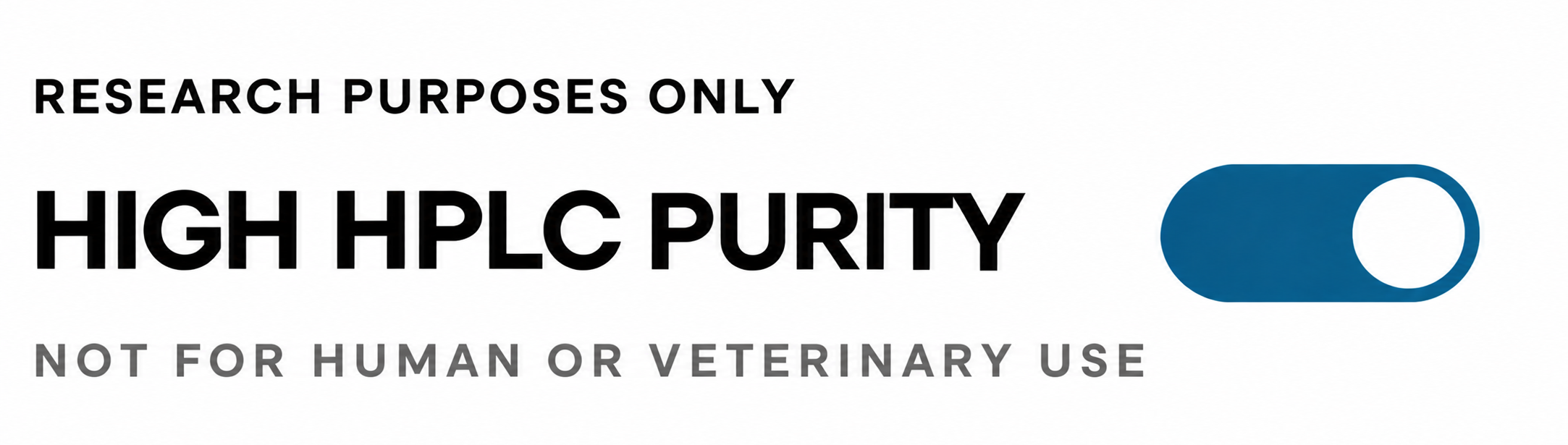 HPLC Purity & Disclaimer